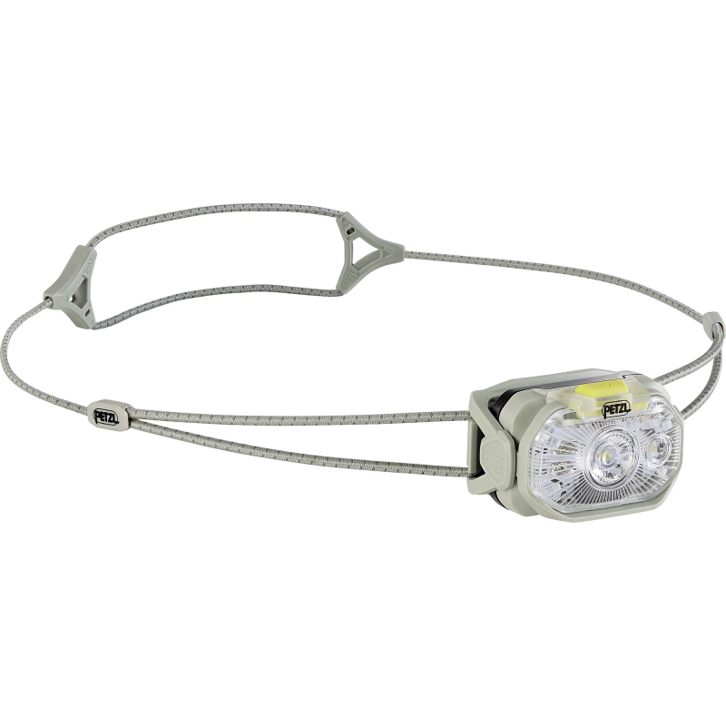 lampada frontale petzl swiflt lt 380lm grigio/verde [e102ab02]