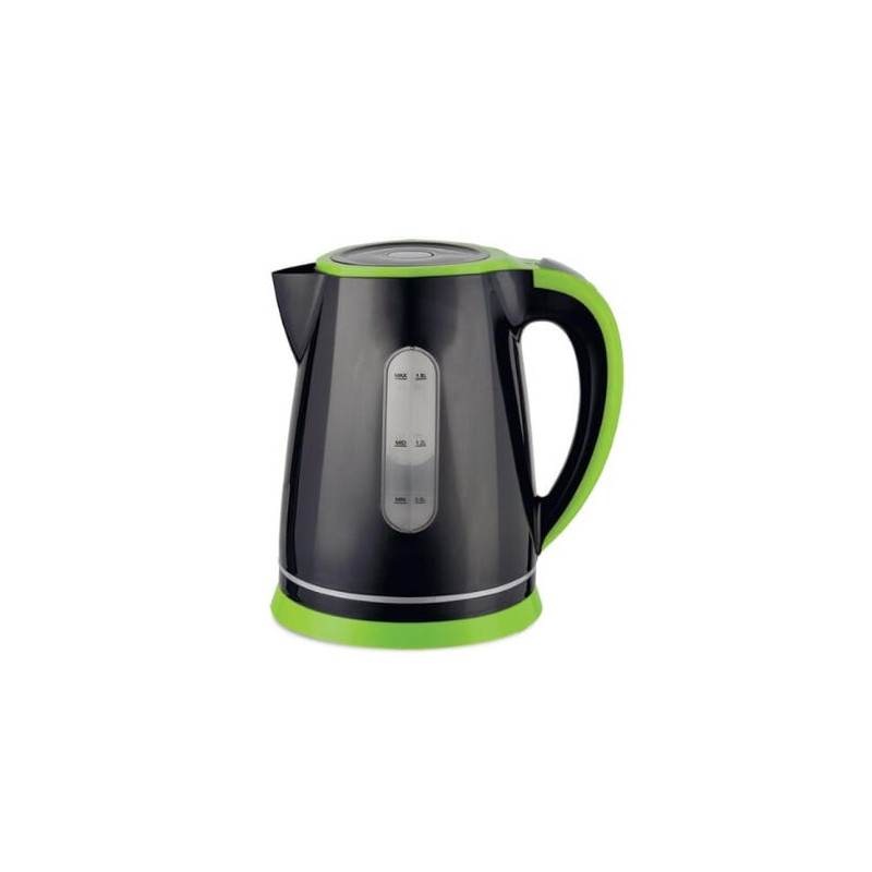 bollitore elettrico maestro 2000w 1.8l black verde [mr-058-black]