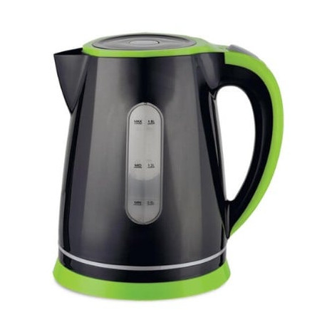bollitore elettrico maestro 2000w 1.8l black verde [mr-058-black]