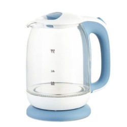 bollitore elettrico in vetro maestro 2200w 1.7l blu [mr-056-blue]