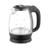 bollitore elettrico in vetro maestro 2200w 1.7l nero [mr-063-black]