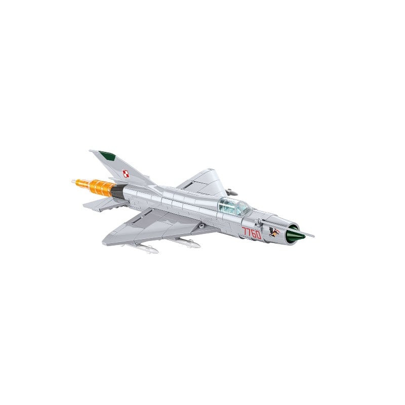 modellino cobi klocki mig-21 mf 1:48 8+ grigio chiarto 381pz
