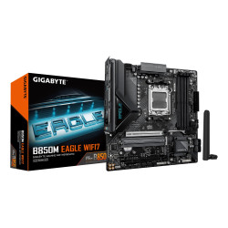 scheda madre gigabyte amd ryzen am5 4x ddr5 nero [b850m eagle wf7]