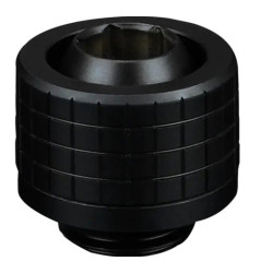 raccordo thermal grizzly deltamate fitting st13 10mm-13mm nero