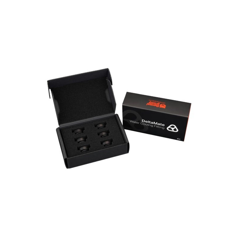 tappo thermal grizzly deltamate plug 20.6mm nero opaco 6pz [tg-dm-fit-6009]