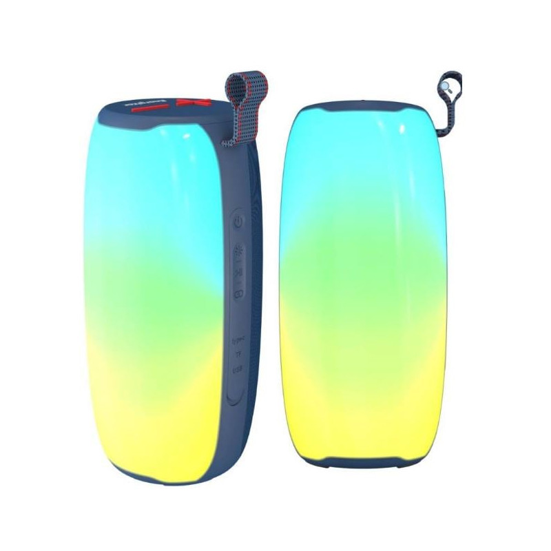 altoparlante energizer per feste bt power bank bluetooth con luce