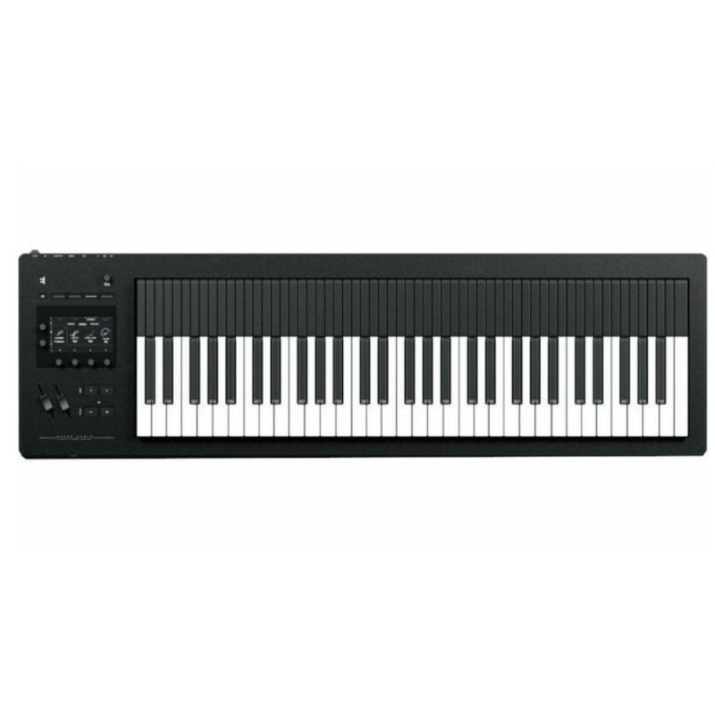 tastiera clavier midi expressive e 61tasti 24 voci nero-bianco