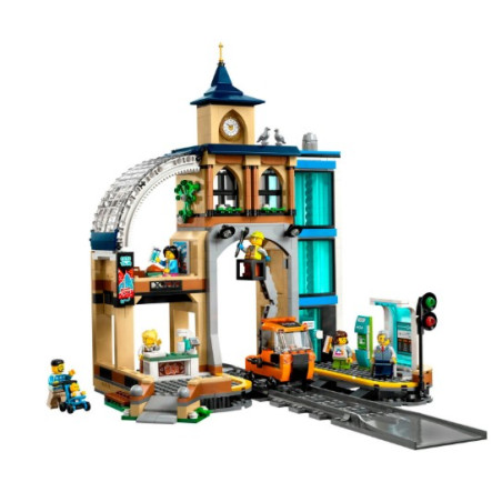 giocattoli da costruzione lego la stazione ferroviaria cittadina