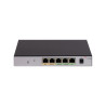 switch hikvision controller 5-porte gigabit poe 100-utenti