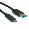 Cavo usb roline/value 3.1 a/c 1mt m/m tipo c