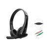 cuffie conceptronic microfono integrato 10mw aux 3.5mm 32ohm con