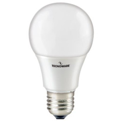 Lampadina e27 led tecnoware 12w a70 bulbo (80w light) natural 4000k