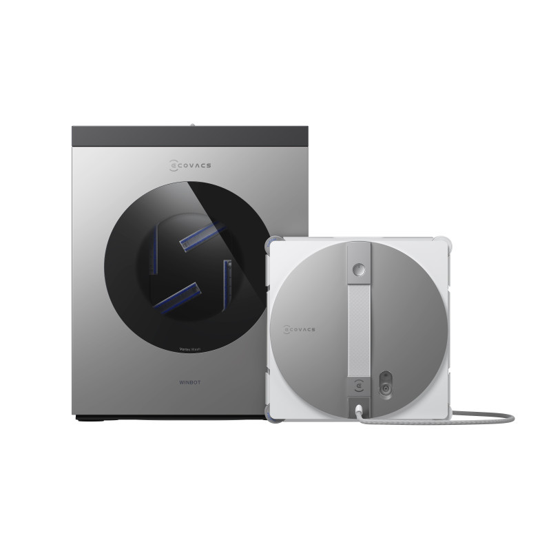 detergente per vetri ecovacs winbot w3 omni silver nero [winbot w3