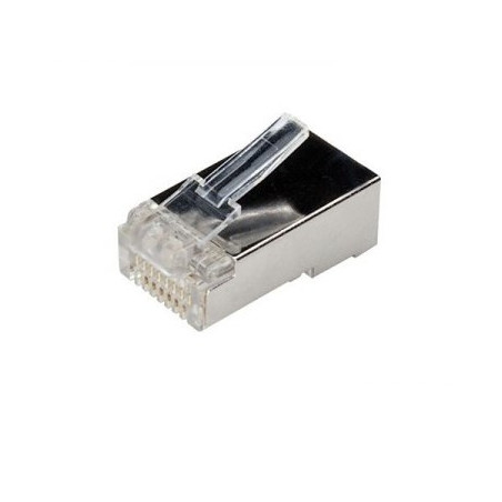 Plug di rete adj rj45 cat.6 ftp conf. 10pz