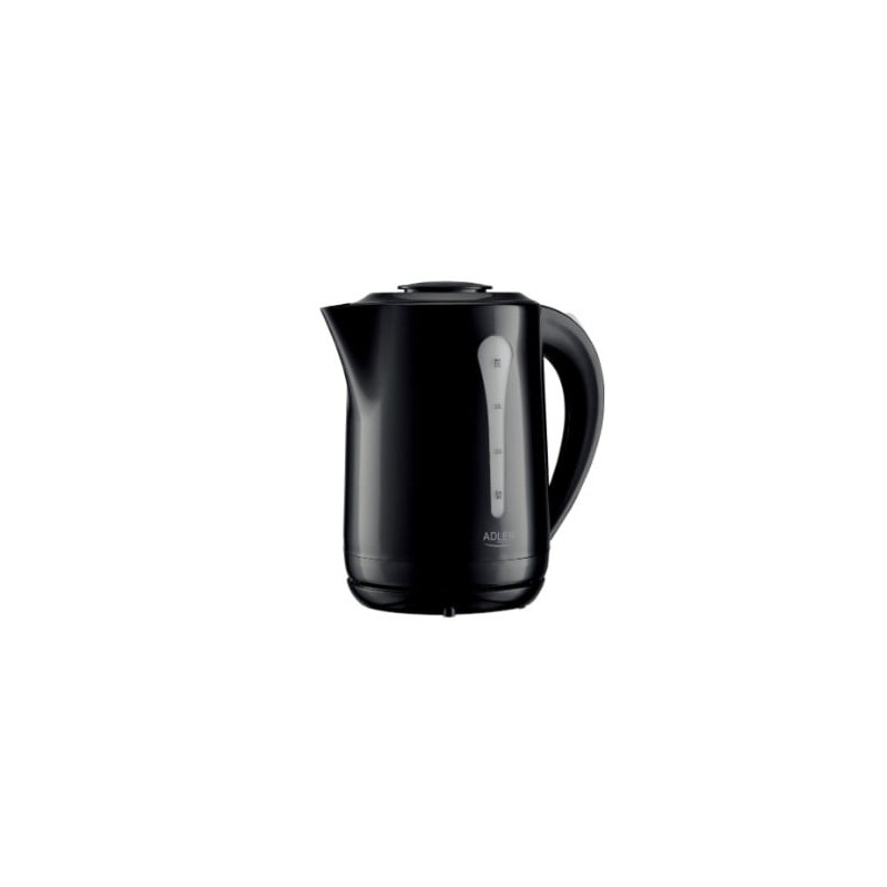 bollitore elettrico adler 2200w 2.5l nero [ad 1244b]