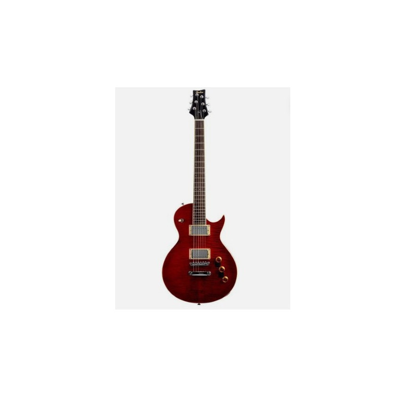chitarra elettrica stenton 100075 6 corde 22 tasti scala 628mm vino