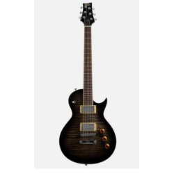 chitarra elettrica stenton 100078 6 corde 22 tasti scala 628mm nero