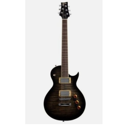 chitarra elettrica stenton 100078 6 corde 22 tasti scala 628mm nero