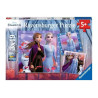 puzzle ravensburger il viaggio ha inizio-disney frozen 2 21x21cm