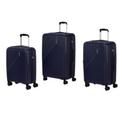 set trolley american tourister niteline 1cabina 1medio 1grande 4ruote