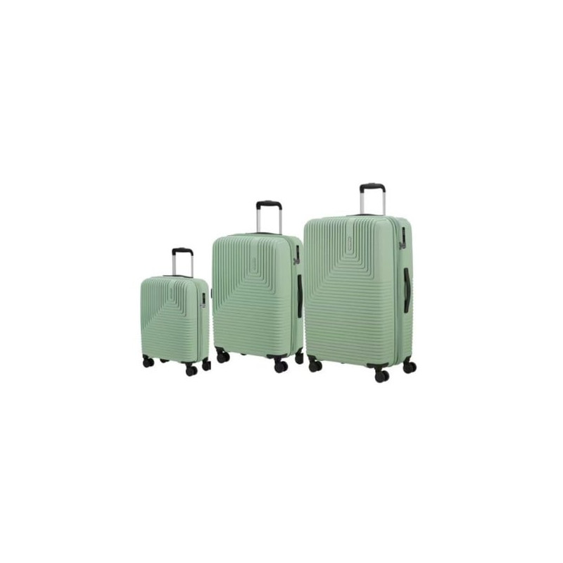 set trolley american tourister niteline 1cabina 1media 1grande 4ruote