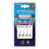 Caricabatterie eneloop panasonic intelligente e veloce bq-cc55e
