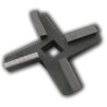 accessorio per tritacarne reber tc5 - 4006a - lama