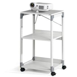 carrello per videoproiettore serie system grigio [3701-10]