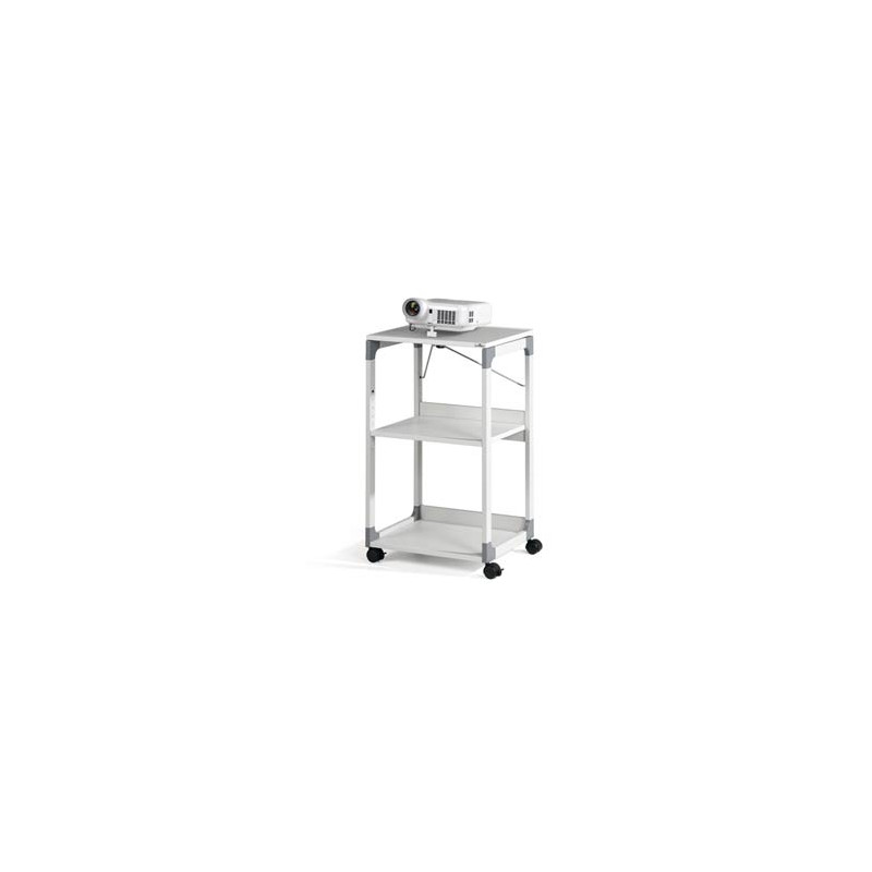 carrello per videoproiettore serie system grigio [3701-10]
