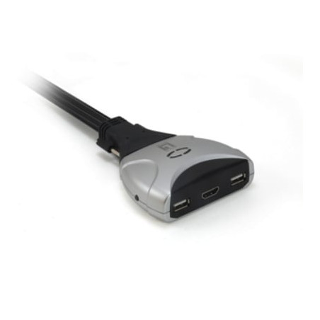 switch kvm levelone 2x hdmi/usb kvm-0290 [kvm-0290]
