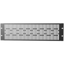 pannello di chiusura techly ventilato 3u nero per rack audio video