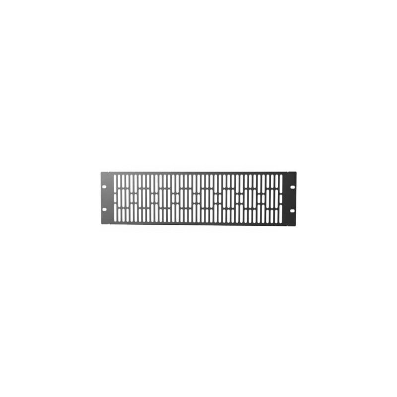 pannello di chiusura techly ventilato 3u nero per rack audio video
