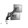 supporto monitor equip 13"-27" vesa per due monitor