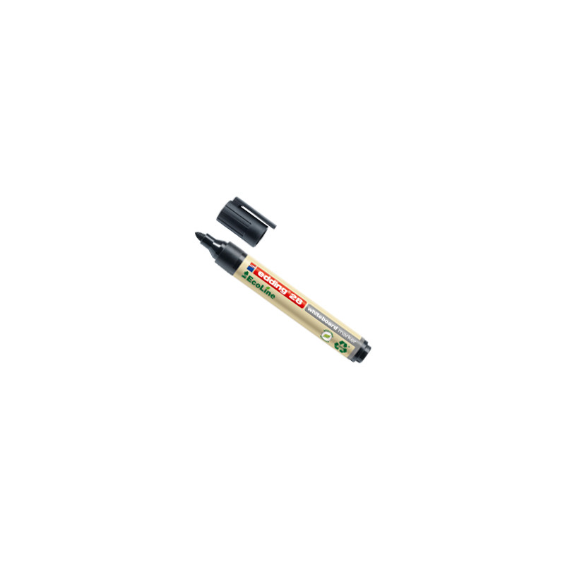 marcatore nero per lavagne bianche edding 28 ecoline tratto 1,5 -