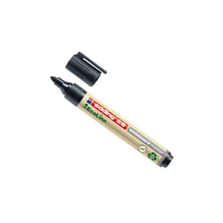 marcatore nero per lavagne bianche edding 28 ecoline tratto 1,5 -