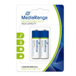 Pile mediarange ricaricabile accu micro aa hr06 1,2v 2s [mrbat123]