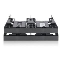 Adattatore hard disk icydock 4x6,3cm 5,25" [mb344sp]