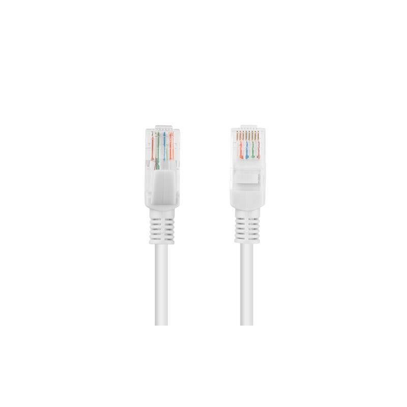 cavo di rete patch lanberg utp cat.5e 0.25m grigio [pcu5-10cc-0025-s]