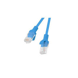 cavo di rete patch lanberg utp cat.6 0.25m blu [pcu6-10cc-0025-b]