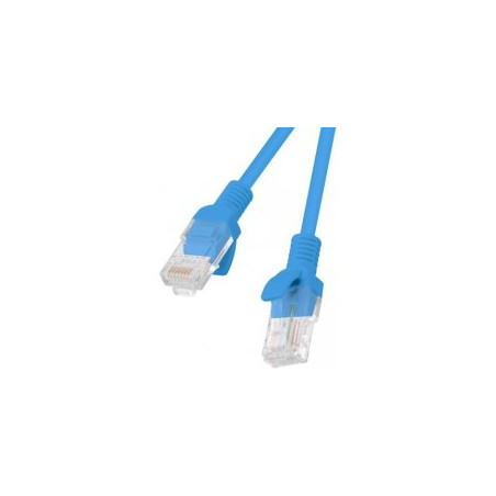 cavo di rete patch lanberg rj45 - rj45 u/utp 0.25m cat.5e blu