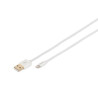 cavo digitus lightning/usb-a 1m bianco