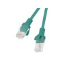cavo di rete patch lanberg utp cat.5e 0.5m verde [pcu5-10cc-0050-g]