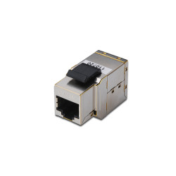 adattatore digitus f a f 8 poli cat 6a schermato [dn93906]