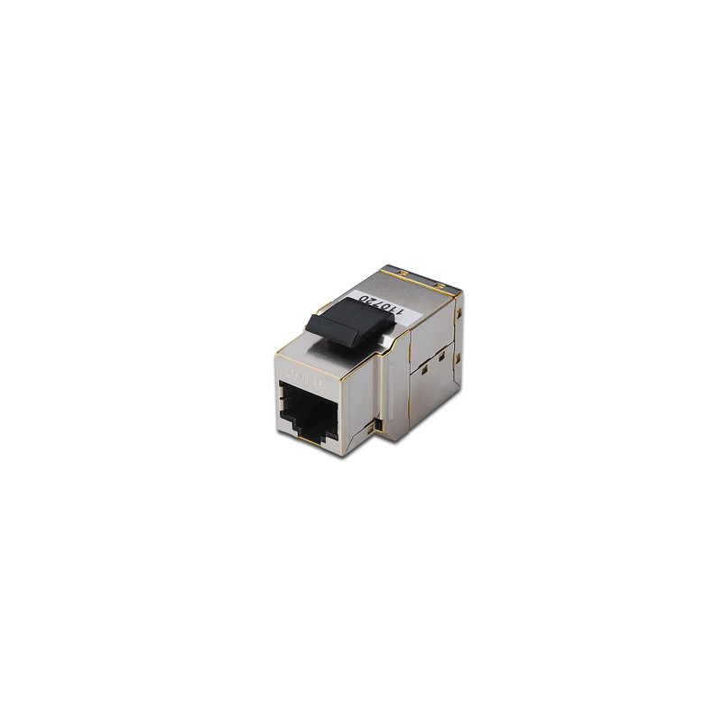 adattatore digitus f a f 8 poli cat 6a schermato [dn93906]