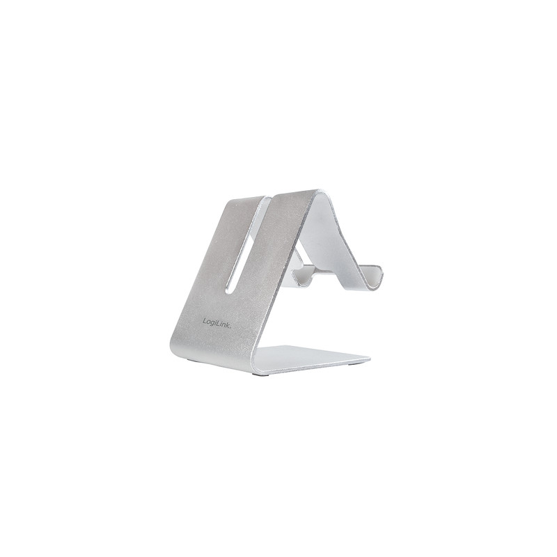 supporto per smartphone e tablet logilink alluminio [aa0122]