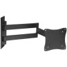 supporto murale per tv nuovavideosuono lcd 13b 27" nero