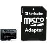 128gb scheda microsdxc verbatim pro uhs-3 classe10 nero [47044]