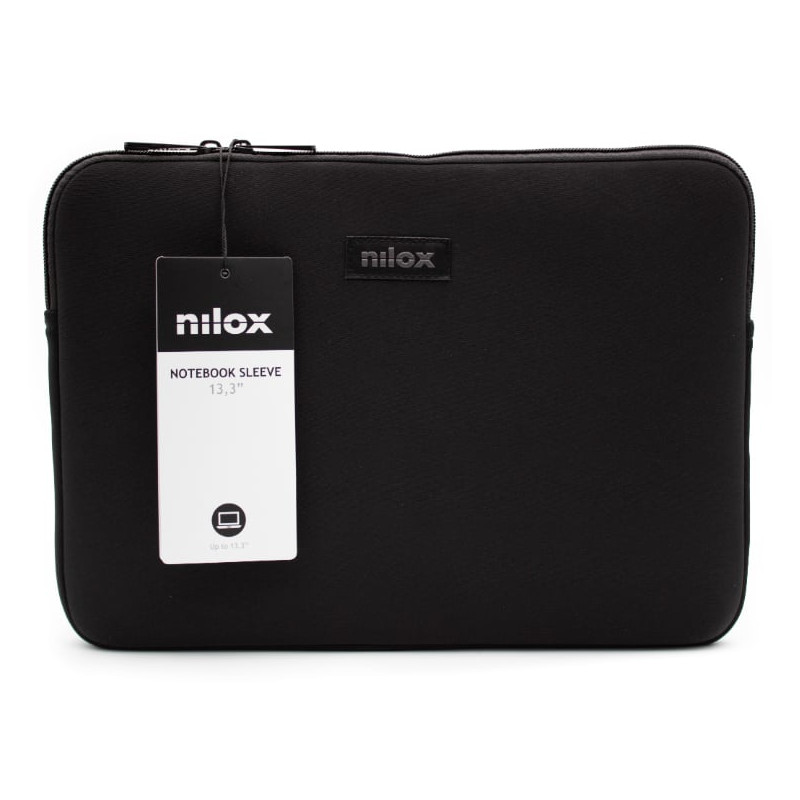 custodia notebook nilox 33.8cm 13.3" nero [nxf1301]