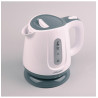 bollitore elettrico maestro 1l 1100w grigio/bianco [mr-013 grigio]