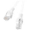 cavo patch lanberg cat6 u/utp m/m 1m bianco [pcu6-10cc-0100-w]